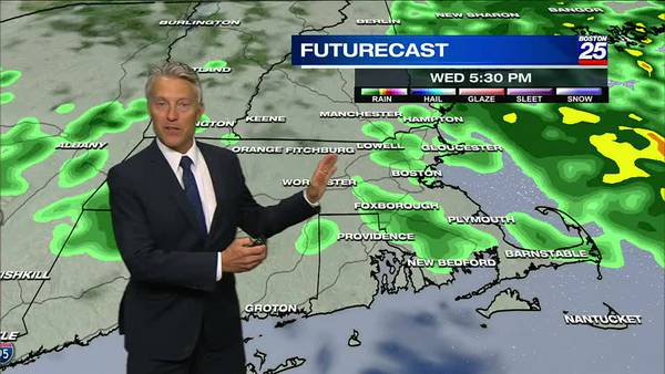 Boston 25 Tuesday afternoon weather