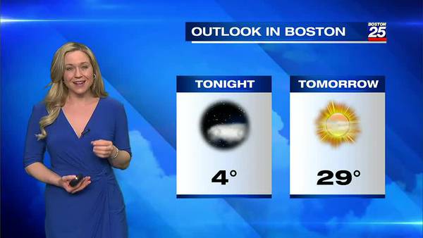 Boston 25 Saturday night weather forecast
