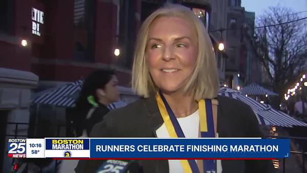 ‘There’s nothing like Boston’: Thousands of runners crossed the finish line of the Boston Marathon