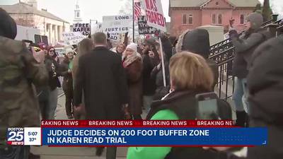 Judge in Karen Read case issues 200 foot ‘buffer zone’ for demonstrators ahead of upcoming trial