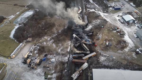 Justice Department sues Norfolk Southern over Ohio derailment
