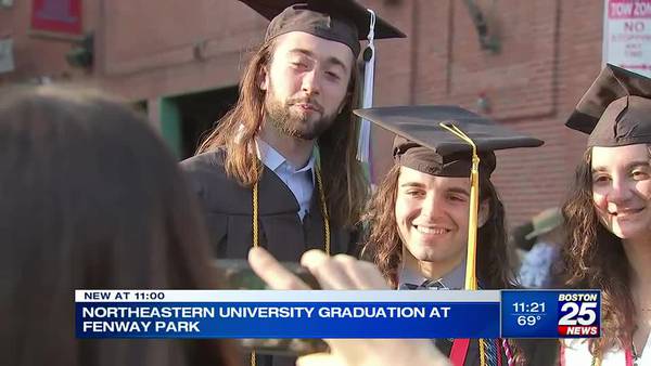 Northeastern holds first graduation without restrictions since start of pandemic