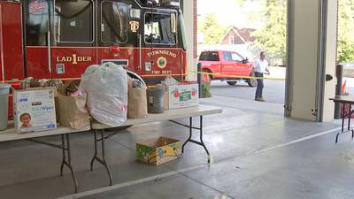 Townsend Fire collects donations for hurricane-ravaged North Carolina