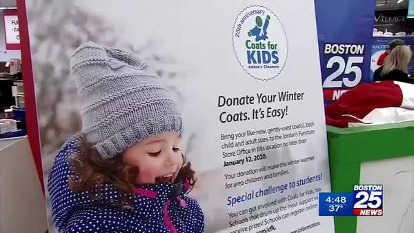 Donate winter coats for ‘Coats for Kids and Families Drive!’ 
