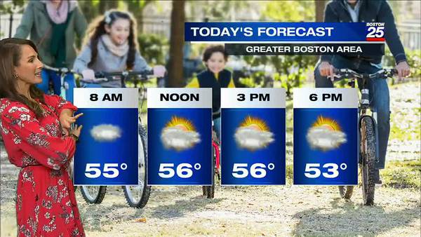 Boston 25 Sunday morning weather forecast
