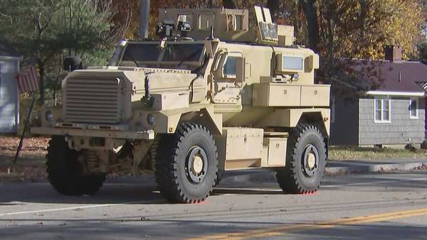 25 Investigates: Marshfield police military vehicle involved in deadly crash one of few in the state