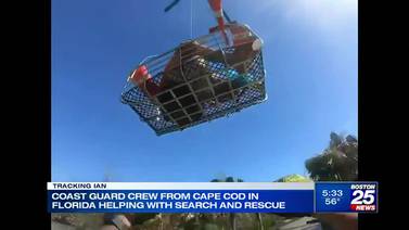 A Coast Guard crew from Cape Cod traveled to Florida in effort to help with Ian search and rescue