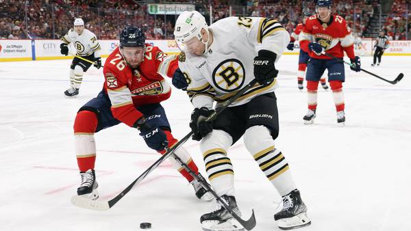 Panthers, Bruins set to meet again in playoff rematch, this time in Round 2