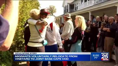 Migrants voluntarily move to Joint Base Cape Cod
