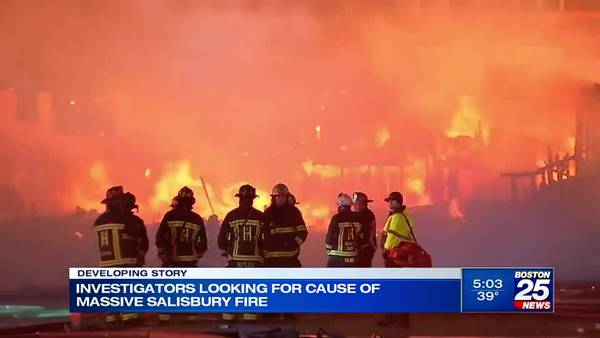 24 families displaced after massive fire in Salisbury