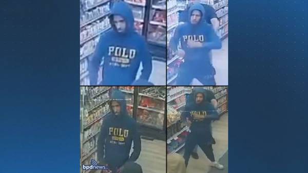 Suspect accused of assault with a shopping basket in Roxbury sought by police