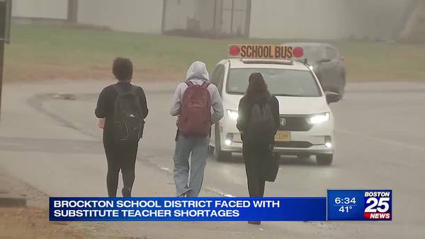 ‘No educator for entire day:’ Brockton school district faced with substitute teacher shortage