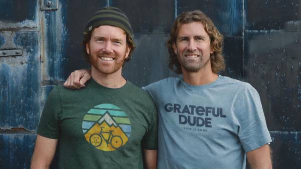 Needham natives’ and founders of Life is Good apparel company credit their success to positivity 