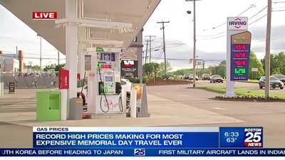 Gas prices having an impact on summer travel
