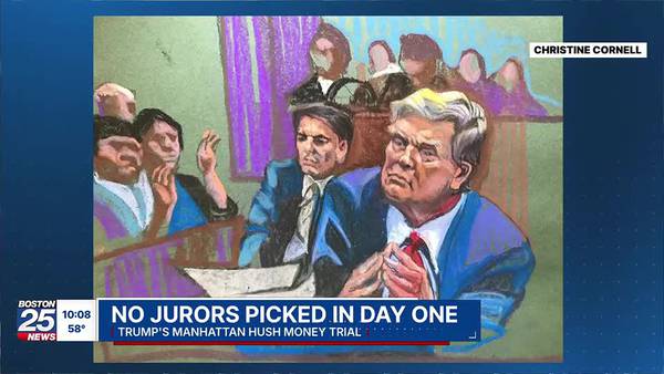 Trump’s hush money trial: Court adjourns; no jurors selected