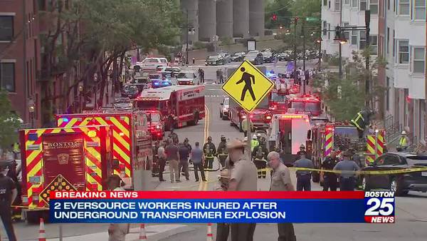 Two workers injured in underground transformer explosion in downtown Boston