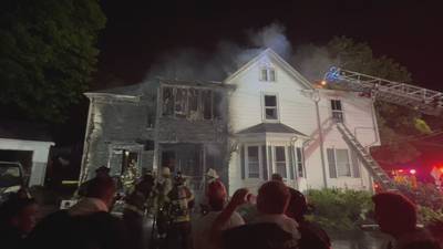 Photos: Danvers fire sends resident and firefighter to hospitalized