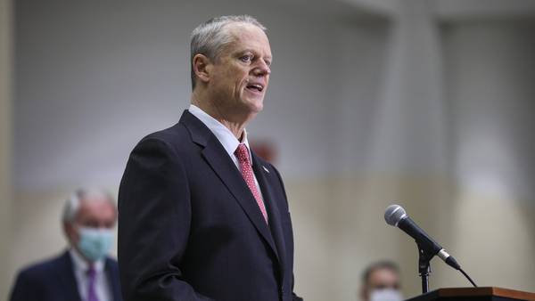 Gov. Baker appeals to feds for more help with migrants 