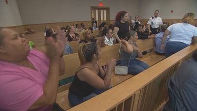 Family of murdered Lowell man cheers in court as temple shooting suspect held on no bail
