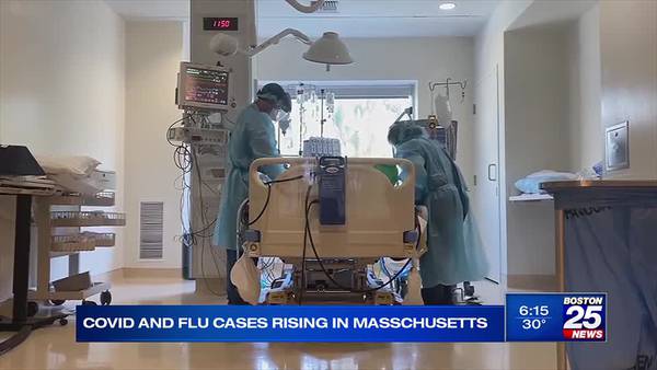 Season of sickness: COVID-19 and flu cases rising in Massachusetts