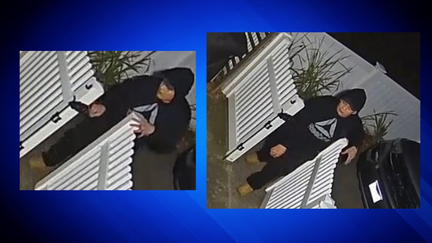 警方寻求帮助辨认跟踪女性并试图闯入她位于Watertown的家中的男子