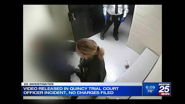 25 Investigates: Exclusive video shows Mass. court officers forcibly subduing handcuffed teen in leg