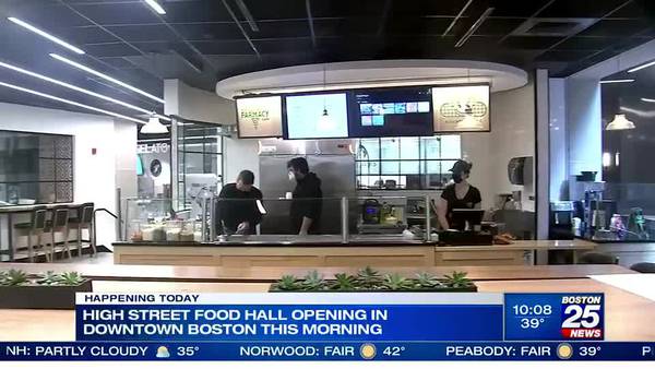 High Street food hall opens in downtown Boston 