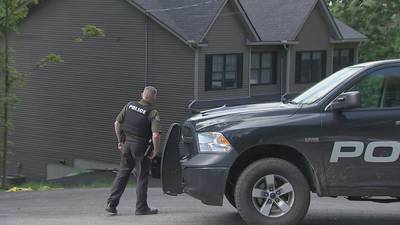 Photos: Large crime scene at home in Troy, New Hampshire