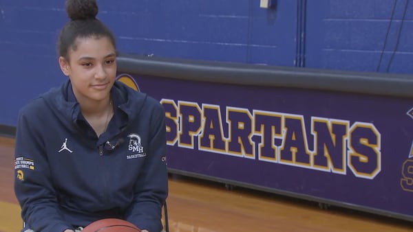A basketball star in Lynn is already getting college scholarship offers in middle school 