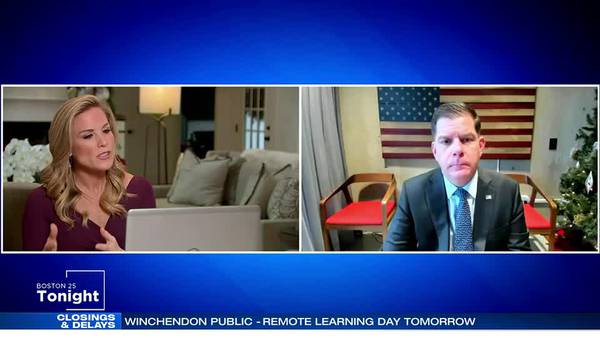 Boston 25 News anchor Vanessa Welch talks one-on-one with Boston Mayor Marty Walsh