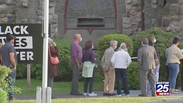 Prayer service held for Medford woman found dead in backyard