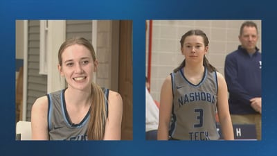 Co-captains of a Massachusetts girls basketball team join exclusive 1,000 point club 