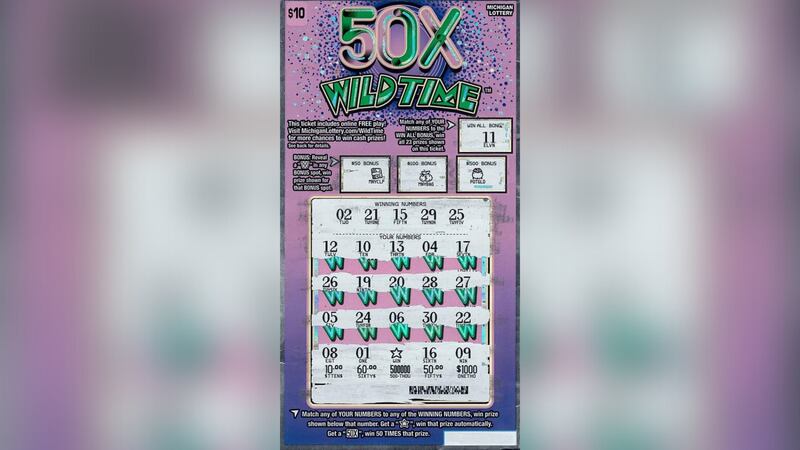 The Michigan Lottery said a woman who was told “money would be coming into her life very soon,” won a scratcher game that very same day.