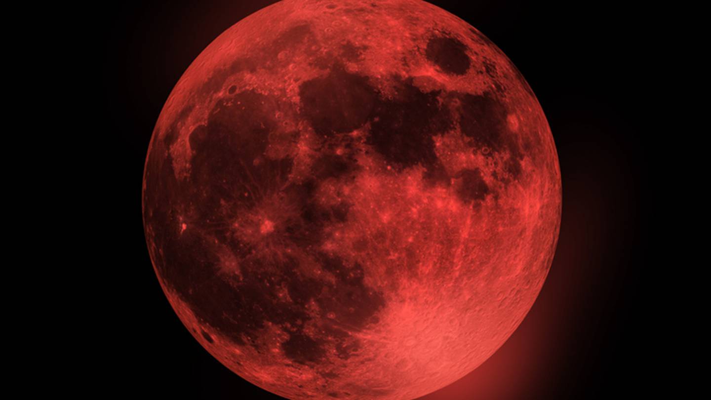 Un eclipse total de luna teñirá la luna de rojo el 15 de mayo – Boston 25 News