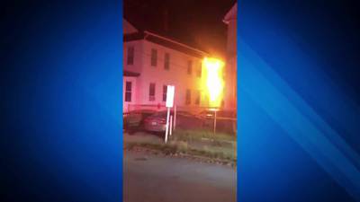 11 people displaced, dog rescued after flames tear through Lynn home