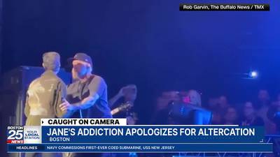 Rock band Jane’s Addiction cancels its tour after onstage fracas at Boston show