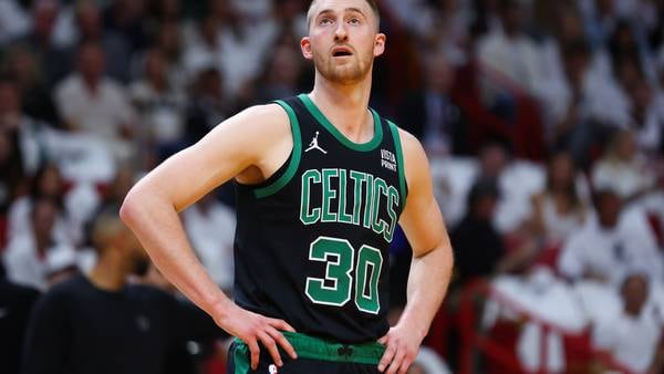 Boston Celtics sign undrafted third-year forward Sam Hauser to a four-year, $45 million extension