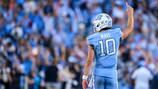 Patriots select UNC QB Drake Maye with 3rd overall pick in NFL Draft