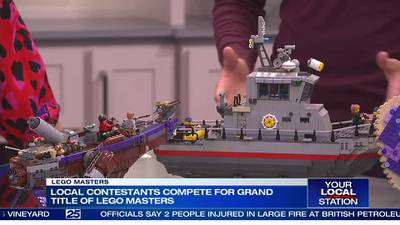 Local contestants compete for $100k and grand title of Lego Masters