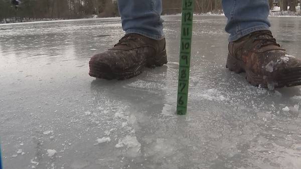 Freezing temps don’t mean all ponds are frozen, the risks of getting on unmeasured ice