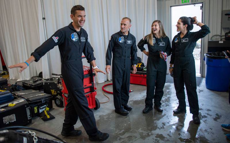 Polaris Dawn flight crew