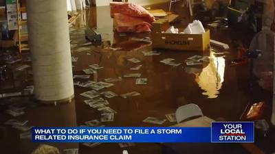 How to file an insurance claim after flash flood damage