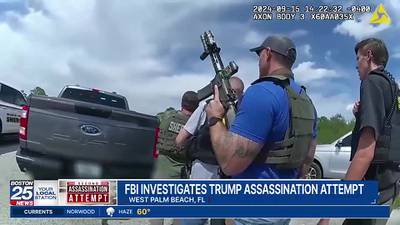 Suspect in apparent assassination attempt on Trump was near golf course for 12 hours, records show