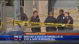Gunman on the loose after fatal shooting in Mission Hill