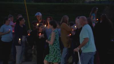 ‘We’re not going away’: Vigil held for Leominster hospital ahead of birthing center closure