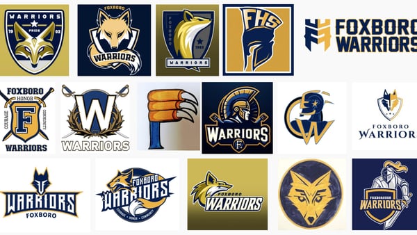 Foxboro High School emblem designs