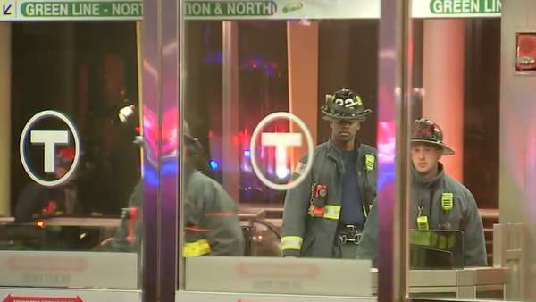 4 MBTA operators injured after Green Line trains collide in Boston