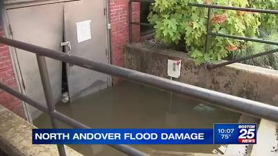 ‘Never seen anything like this’: North Andover hit with torrential rains, flooding