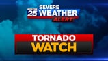 Tornado watch issued for parts of Massachusetts