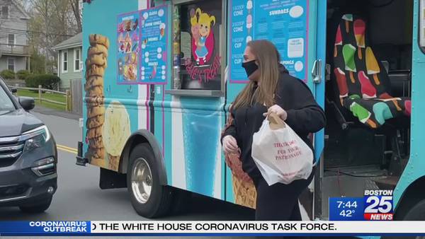 Weymouth ice cream truck doing what it can to keep profits from melting away